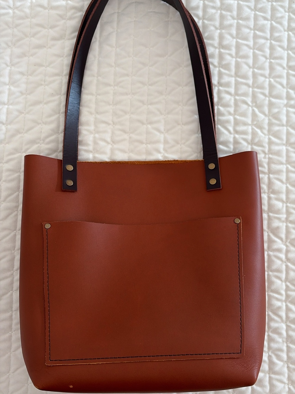 Portland Leather Goods Small Classic Tote in Honey